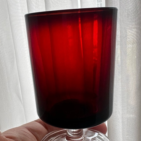 Luminarc Cavalier Ruby Red Cordial Glasses - Picture 7 of 7